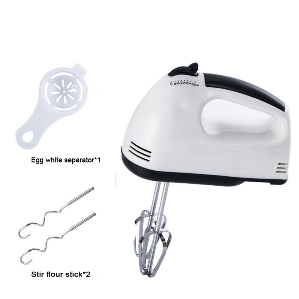 7 Speeds Electric Hand Mixer Food Pastry Blender 110W Kitchen Appliances Classical Electric Food Stand Mixer