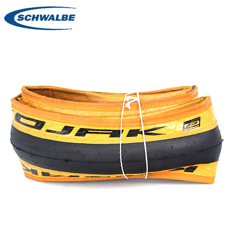 SCHWALBE Kojak – pneu pliant rétro jaune 16 pouces 32-349 pour vélo, ultraléger, bord beige, 16x1 1/4, offre spéciale: KOJAK 1PCS