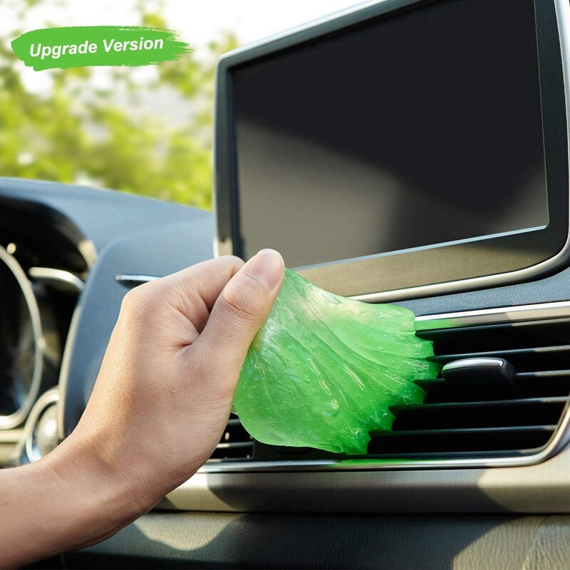 Car Cleaning Gels 4-Pack Car Interior Detailing Cleaner Tools Putty Dust Cleaning Mud for Keyboard,Air Vents,Printers