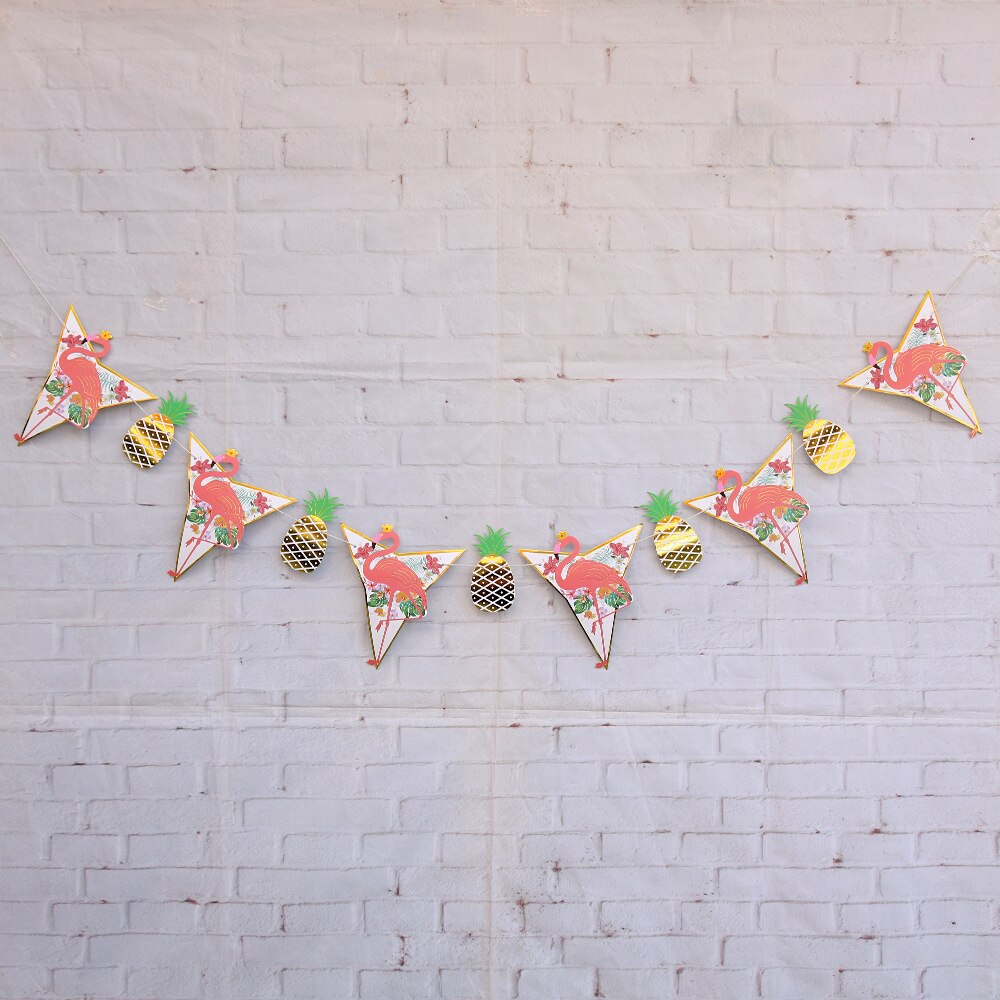 Hawaii Party Luau Flamingo Party Decorations Pineapple Summer Tropical Party Supplies Hawaiian Birthday Party Decor: style 6