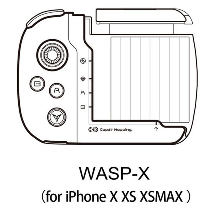 Originele Youpin Flydigi WASP2 Game Handvat Draadloze Smart Feizhi Controller Ios Android Voor Iphonexs Max Iphone 7Plus: WASP-X