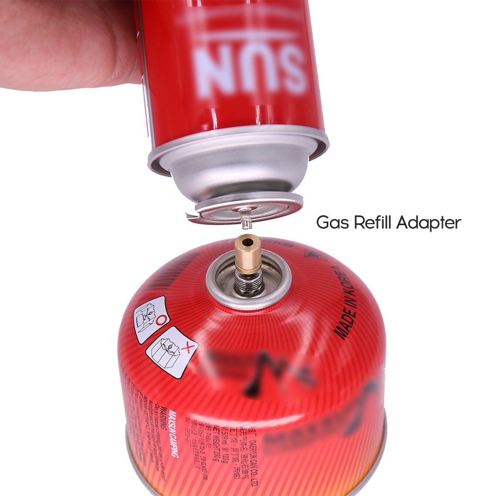 Gas Refill Adapter Outdoor Camping Gas Refill Adapter Kachel Cilinder Gas Brander Accessoires