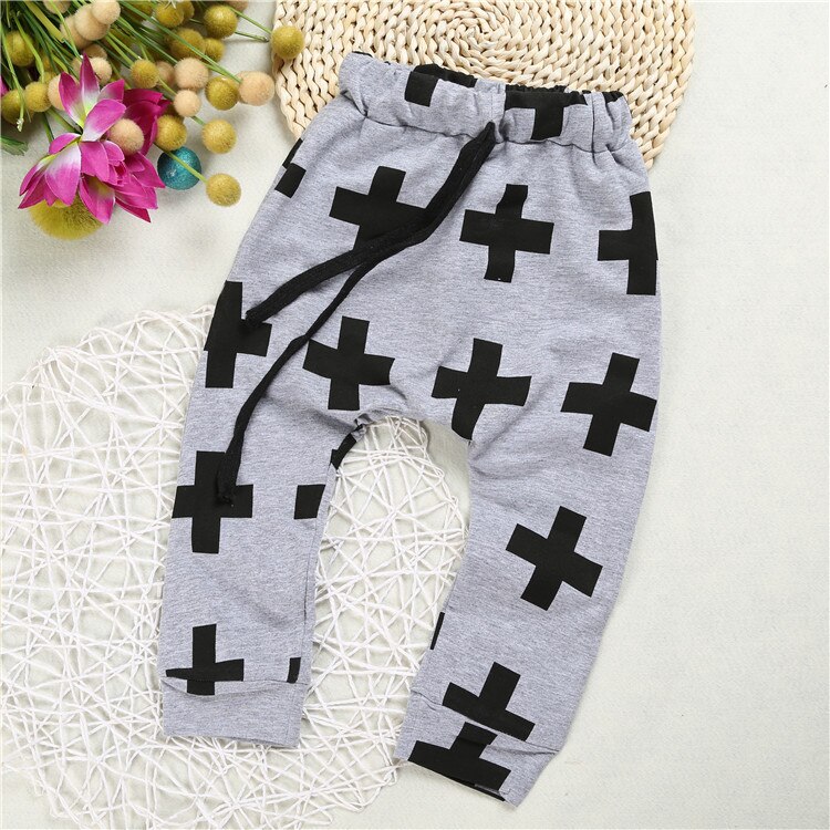 Baby Pants Baby Boys Pants Harem Pants For Girls Cross Star Children Boy Toddler Child Trousers Baby Clothes