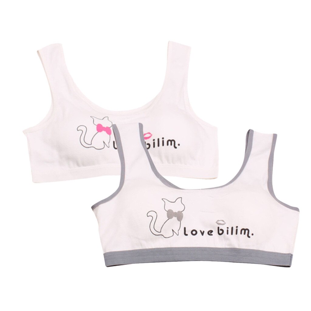 Young Girls Bras Comfortable Student Underwear Lace Cotton Children Undergarment Clothes May 7th