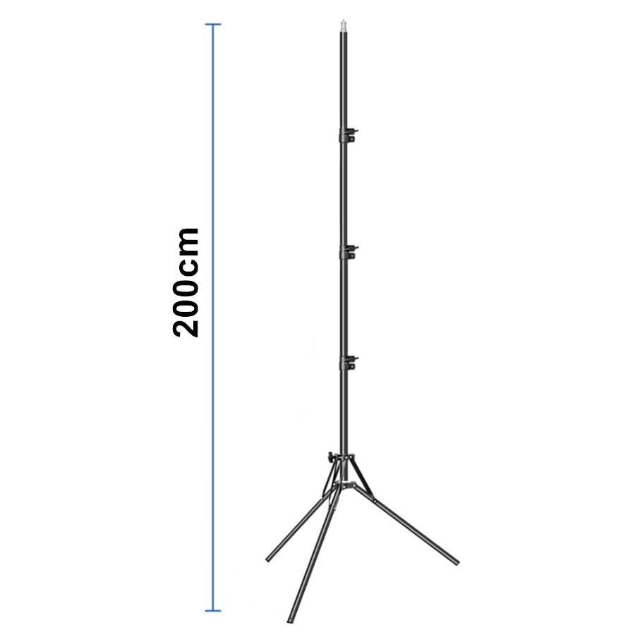 2m trépied photographie support de lumière pour appareil Photo trépieds professionnels trépieds réglables pour Tiktok pour Studio Photo flashs Studio