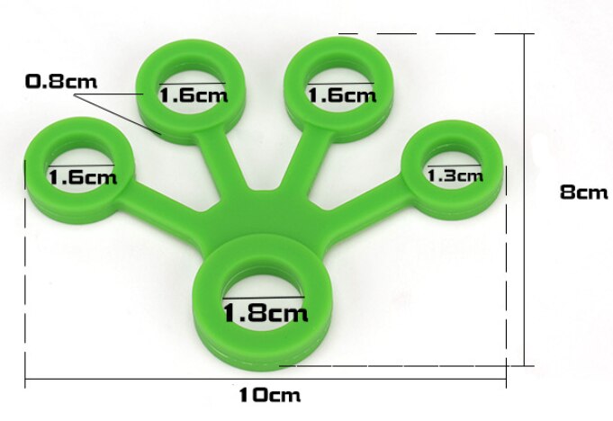 1 Pcs Finger Resistance Bands Finger Stretcher Hand Exerciser Grip Strength Wrist Exercise sport Finger Trainer equipment