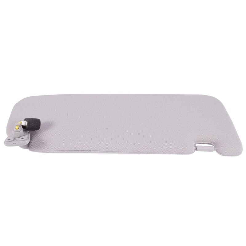 Parasol interior para coche, tablero de sombra con espejo para HYUNDAI 2005, 2006, 2007, , Sonata, NF, NFC, gris