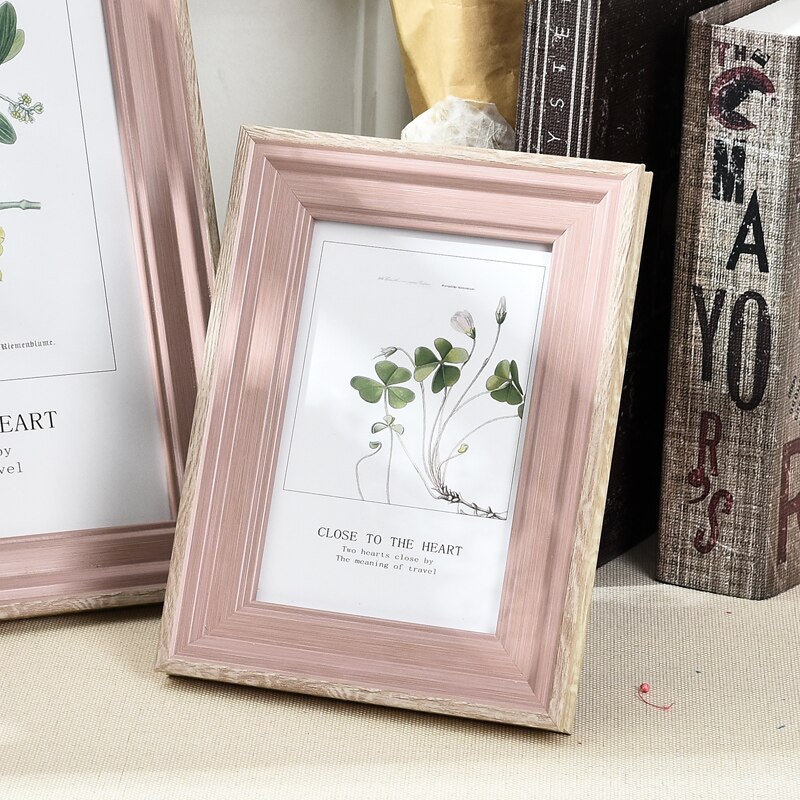 1pc hars fotolijsten voor op tafel moderne fotolijsten huisdecoratie delicatesse fotolijst hangende fotolijst  wj815: A / 8 inch