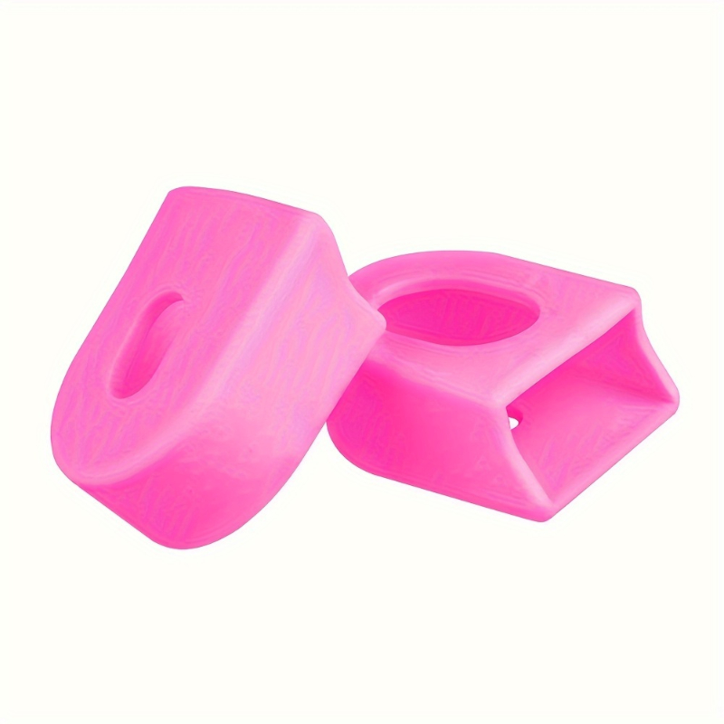 Protector de cubierta de bielas de varios colores, Protector de silicona para piñón de bicicleta de montaña, cubierta de manivela Shimano, accesorio para bicicleta, 2 uds.