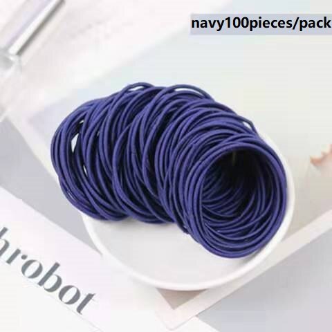 Meisjes elastiek koreaanse stijl schoonheid haar look vrouw kapsel accessoires: Violet