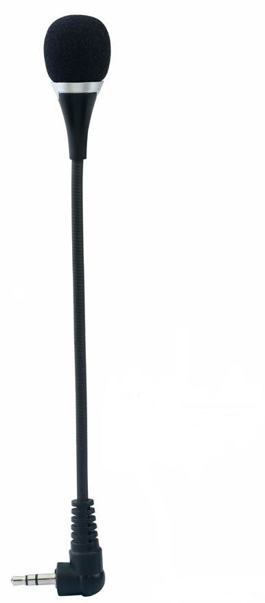 Mini 3.5mm Jack Flexible Microphone bending Mic For PC Laptop Notebook Skype