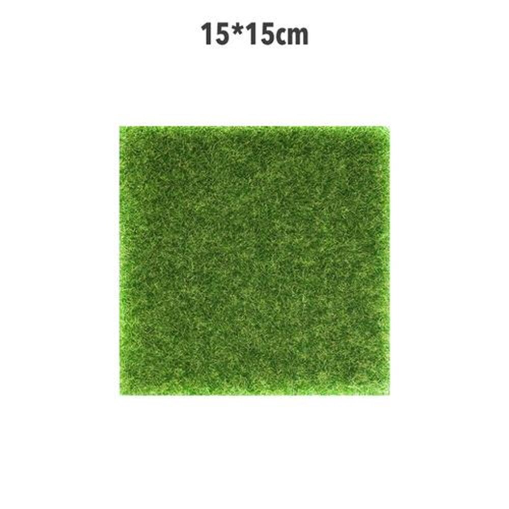 Artificial Grass Outdoor Garden Landscape Grass Turf Indoor Lawn Balcony Synthetic Grass Mat for Courtyard: Size 15cm