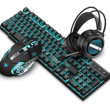 Glare keyboard And Mouse Set Wired Suspension Buttons Are Suitable For Gaming Office Desktop Notebooks