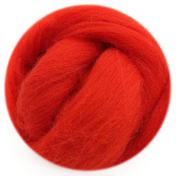 Beauty360 Wool Roving 100g Merino 70's Grade Super Soft Wholesale
