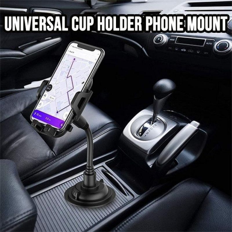 Universele Bekerhouder Telefoon Mount Auto Zuignap Verstelbare Universele Mount Houder Voor Telefoon Auto Mobiele Mobiele Smartphone Ondersteuning