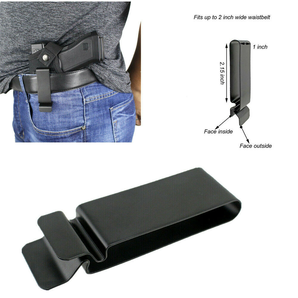 Pochette Moulée Pour Talkie-walkie Ou Gants - Nylon/Cuir - à Clipser Sur Ceinture - Accessoire Tactique