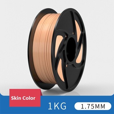 PLA 3D Printer Filament 1.75mm 30 Colors Sample for 3D Printing Materials: Skin Color