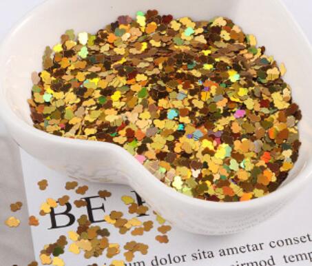 Kawaii sky glitter holografisk uv harpiks smykker fyllinger diy slim dekor skyer form paljetter håndlaget håndverkstilbehør: 4