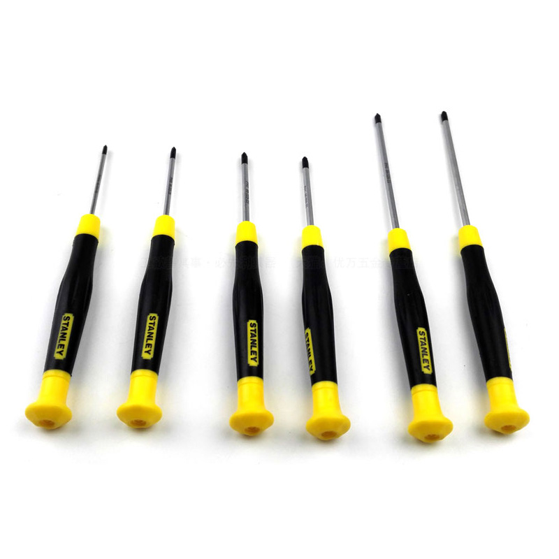Stanley 1- kpl tarkkuus phillips ristipää mikro mini ruuvimeisseli  ph000 ph00 ph0 ph1 s2 terästä kameran silmälasit lelut työkalu