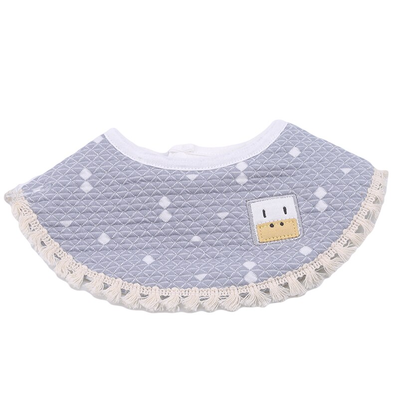 migliore Vendita Del bambino Bavaglini saliva Asciugamano Bavaglini rutto Panno di Pizzo Europeo Triangolo Sciarpa Del Cotone infantile Bandana Del bambino Accessorio di Abbigliamento pettorina