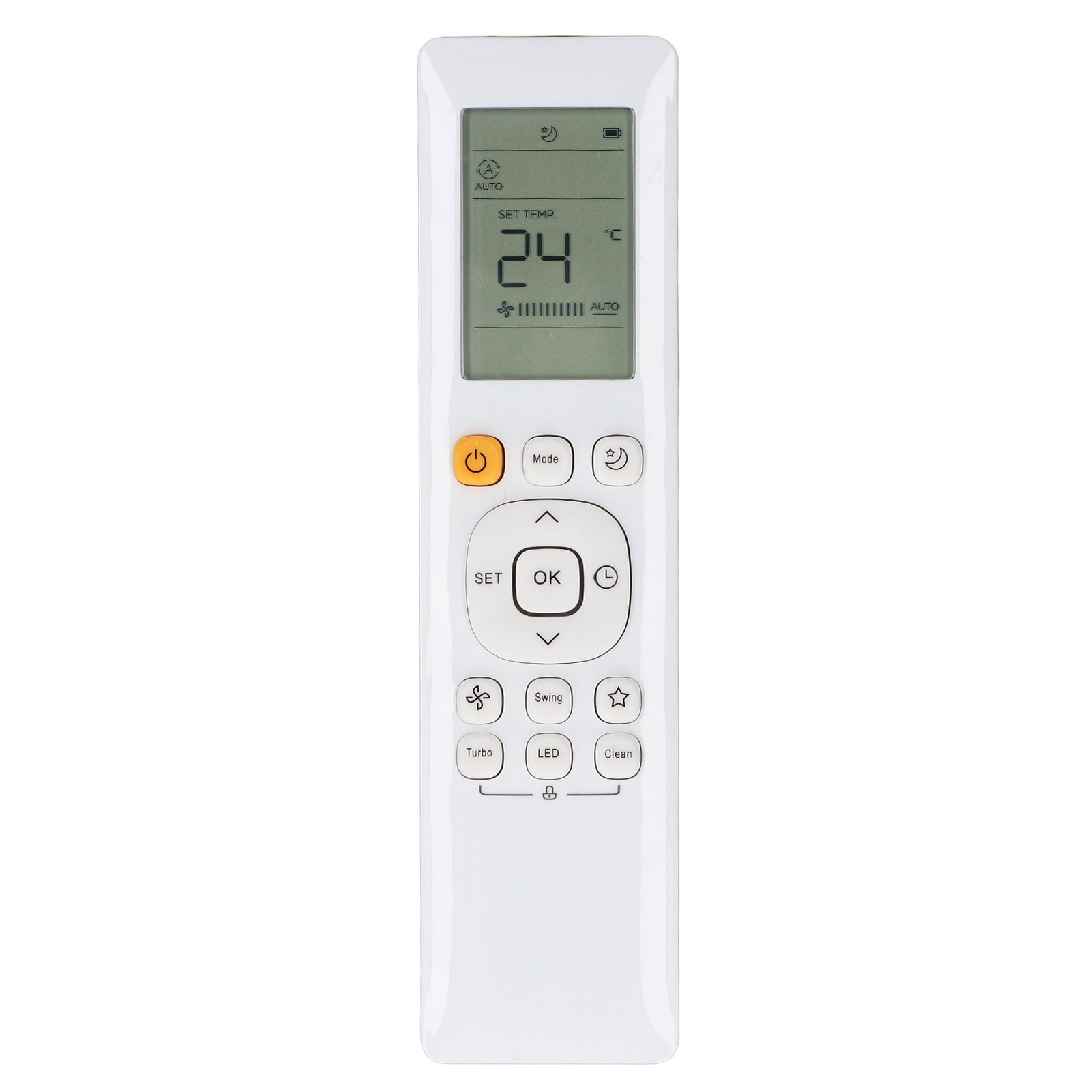 Air Conditioning Remote Control Air Conditioner Remote Control for Midea RG10B(D)/BGEF RG10B(D1)/BGEFU1 RG10B1(D)/BGEF: Default Title