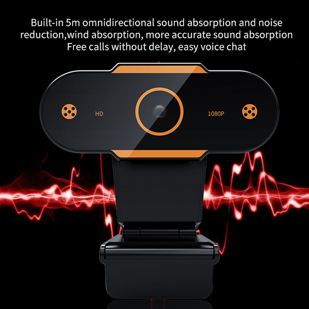 High Definition 500M Pixel Auto-focusing Web Camera Online Class Webcam for Computer