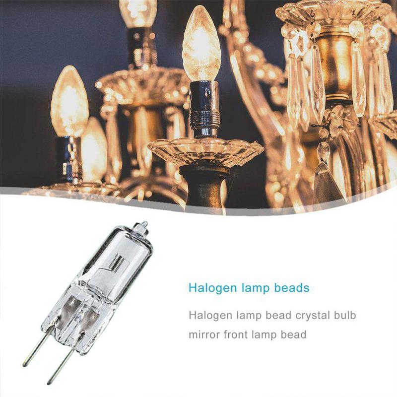 4Pcs G6.35 12V Gloeilamp 12V GY6.35 Halogeenlamp 50W 12V G6.35 Lamp