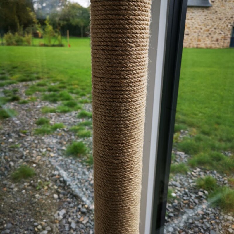 Natural Brown Hemp Rope Twisted Wire Lace DIY Craft Hand-Made Decorative Hemp Rope