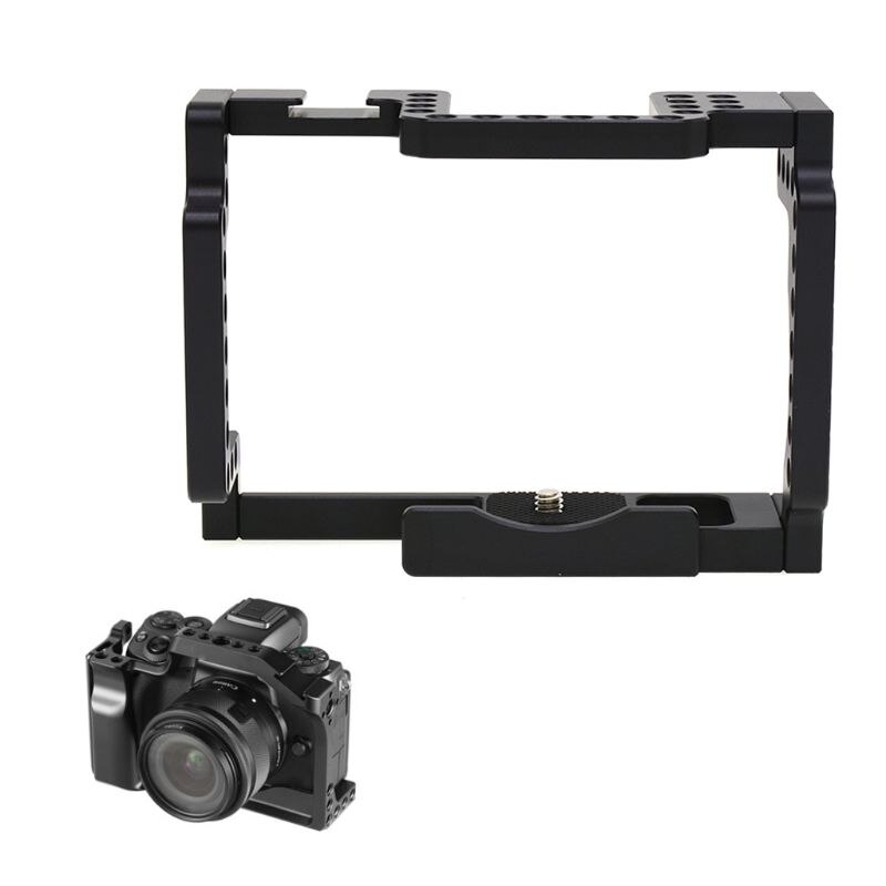 Gabbia fotocamera per Canon- EOS M50 CNC Caso DLSR Fredda Shoe Mount di Espansione Della Copertura