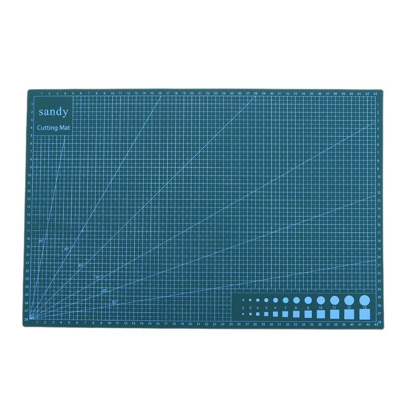 A3 hiekkainen leikkaus taustalevy manuaalinen leikkauslevy keskikokoinen terä kaiverrus taustalevy keskikokoinen levy 45*30cm keskikokoinen levy