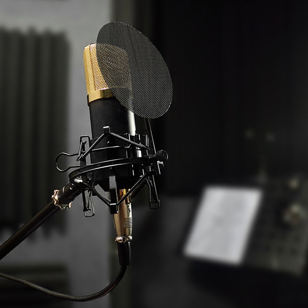 BM 800 Karaoke Condenser Microphone Cardioid Studio BM-800 Microfone Sound Recording broadcasting Singing Mic