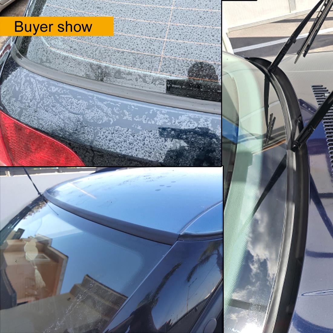 Sellos de parabrisas delantero de coche tipo h, burlete de goma para ventana trasera, tira de sellado para techo solar, sellado de moldura para BMW E46 E60 E90