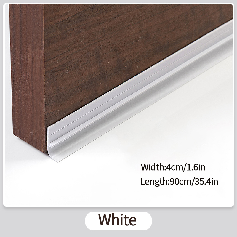 Door Bottom Sealing Strip Windproof and Waterproof Strip Door Under Wind Shield Insulated House Acoustic Foam Sealing Strip: camel