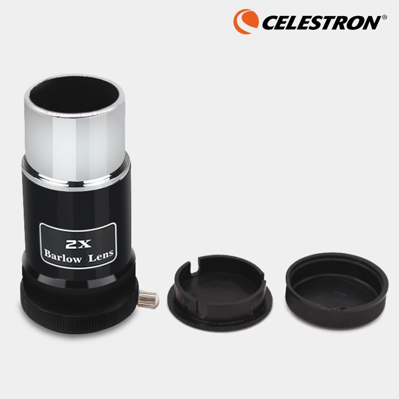 Celestron 2X Barlow Lens Plastic Voor 1.25 "Standaard Astronomische Telescoop Oculair Oculaire Korte Focus