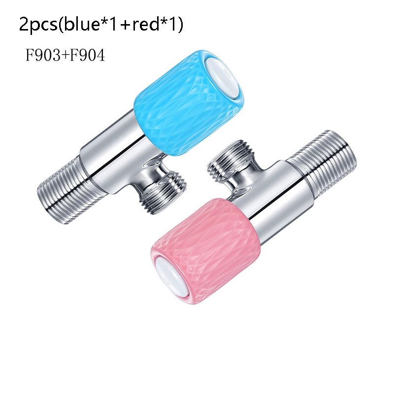 Submarine Lizhi Angle Valve Bathroom Angle Filling Valve Double water outlet angle valve Kitchen Cold Mixer Tap Accessories: F903 and F904