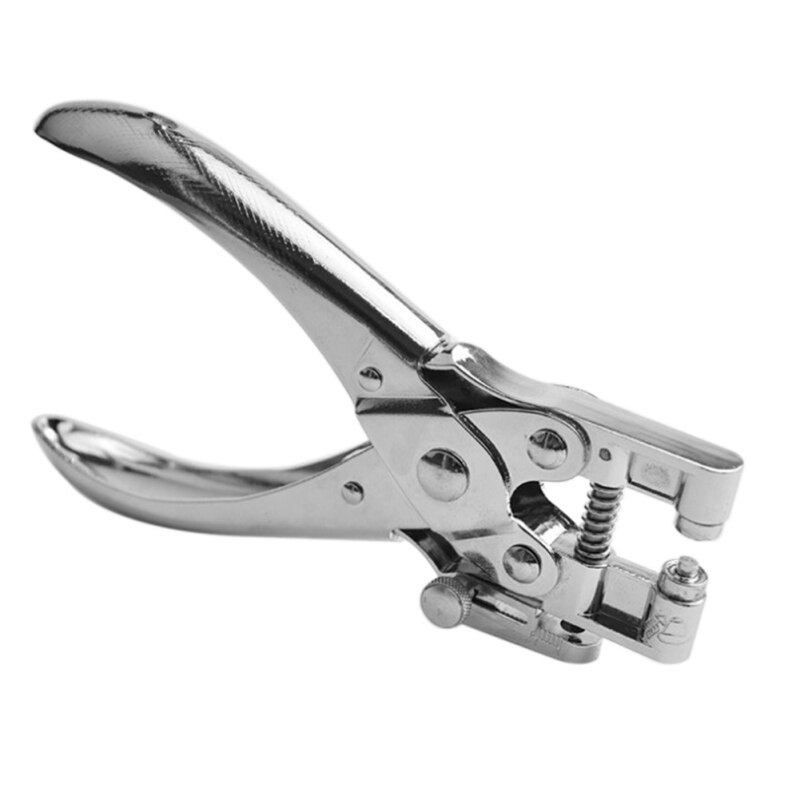Pince à poinçonner multifonctionnelle | Pince à percer pour trous, poinçon pour peau, pinces de travail à double usage, Machine à poinçonner à trous ronds, outils d'artisanat du cuir 1 pièce: Default Title