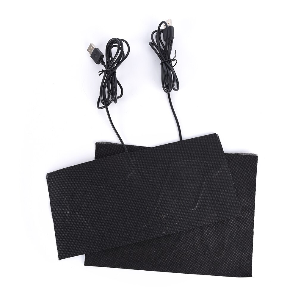2 Sizes 5V Carbon Fiber Heating Pad Hand Warmer USB Heating Film Electric Winter Infrared Fever Heat Mat