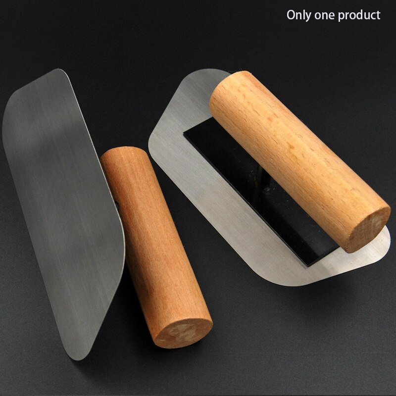 Trapezoid Stainless Steel Plastering Trowels Construction Concrete Scraping Tools ,Tile Floor Wall Cement Mud Trowel