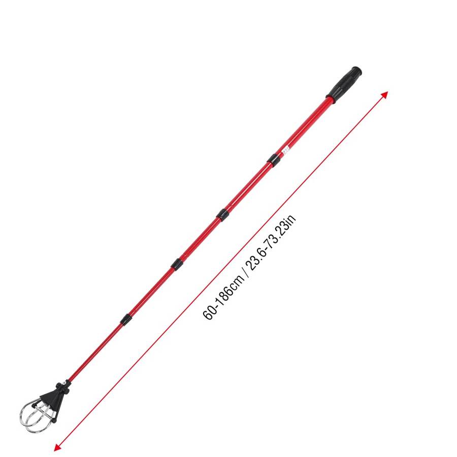 ball picker Ball Retriever Telescopic Balls Picker Stainless Steel Shaft Automatic Locking Scoop