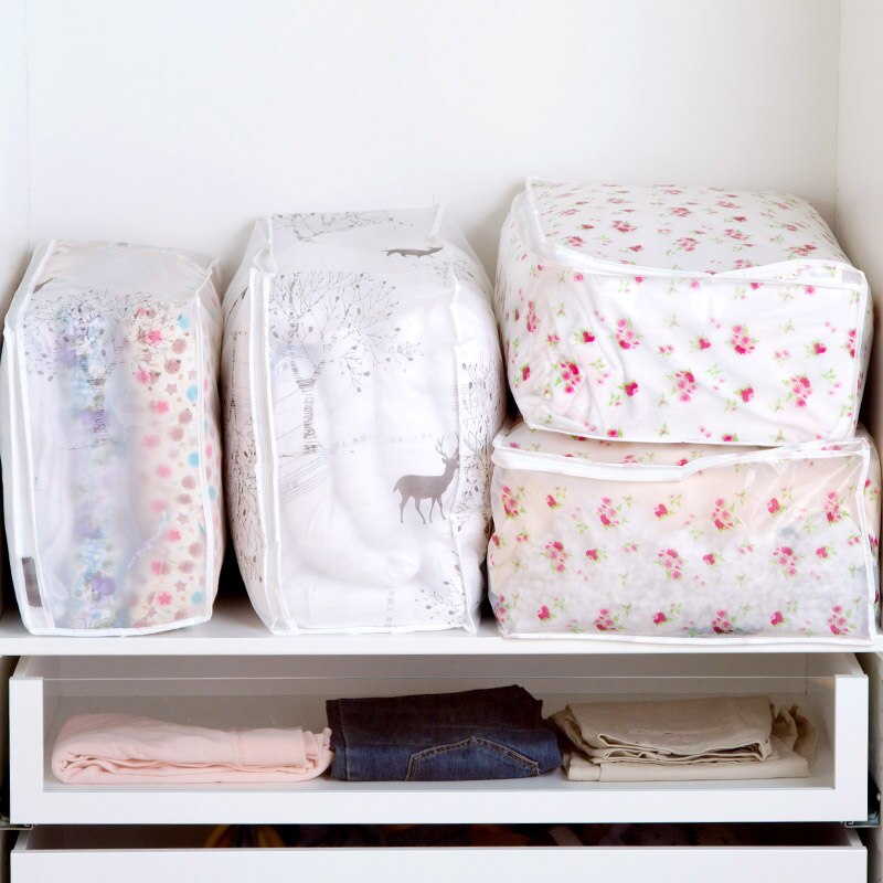 Decke Lagerung Hause Kleidung Tasche Decke Kissen Decke Lagerung Feuchtigkeit-Beweis Verpackung Tasche ziehen um Tasche Reise Gepäck Organizer Tasche
