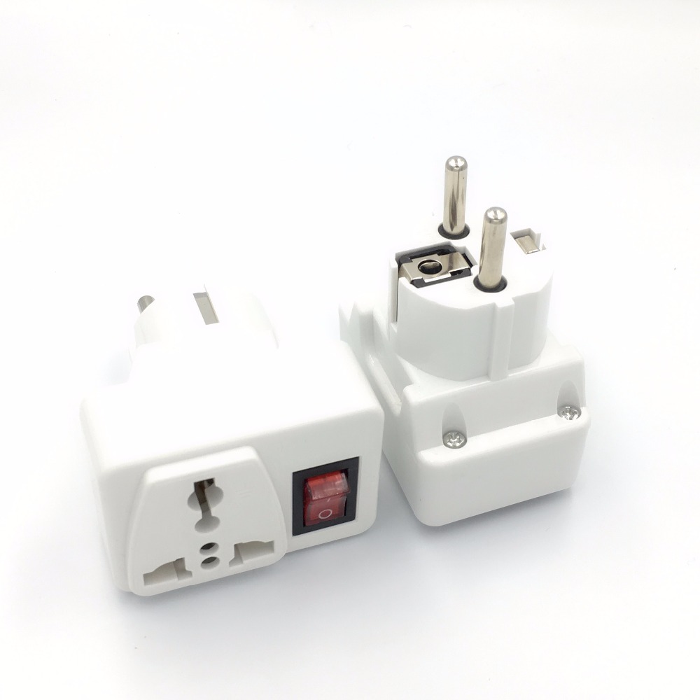 Universal Electric Plug With On/Off Switch Interna... – Grandado