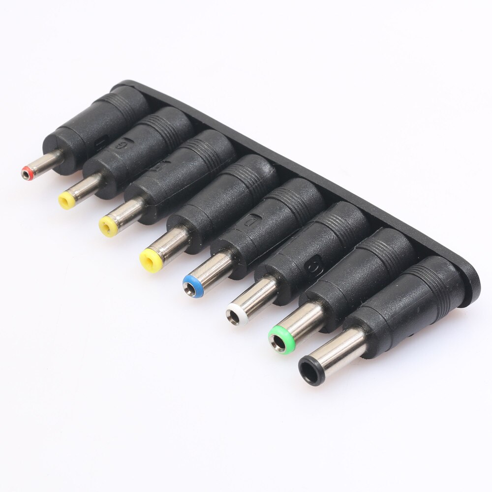 8PC Laptop Charger Adapter Universal AC DC Power Charger Adapter Tips For Laptop Notebook Computers Computer Accessories 20#27