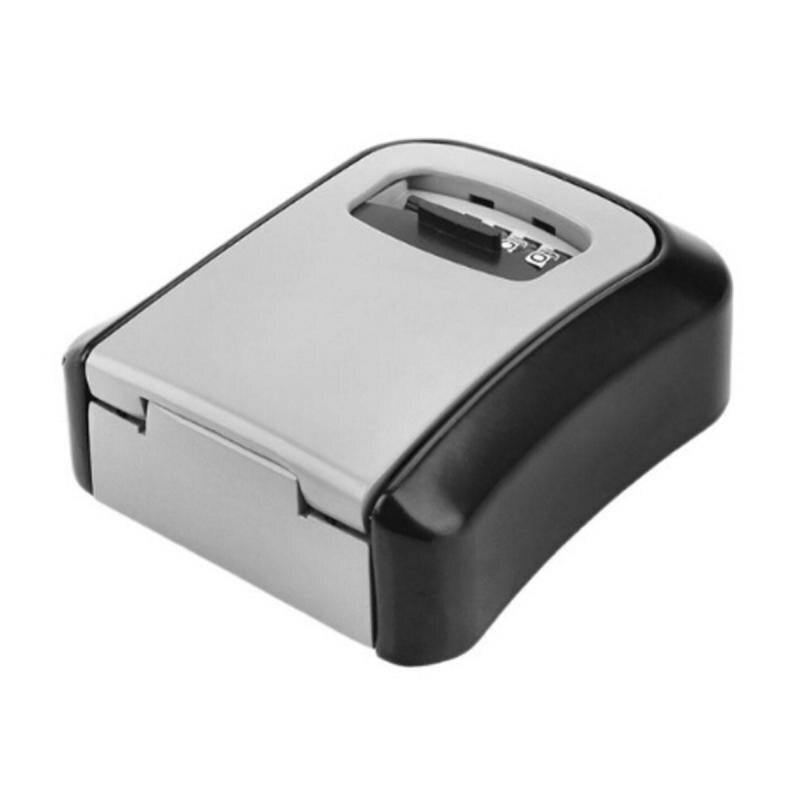 Home Combination Lock Key Lock Box Safe Box Organizer Lockable Password Wall Mounted Office Car Resettable Code Accessories Case