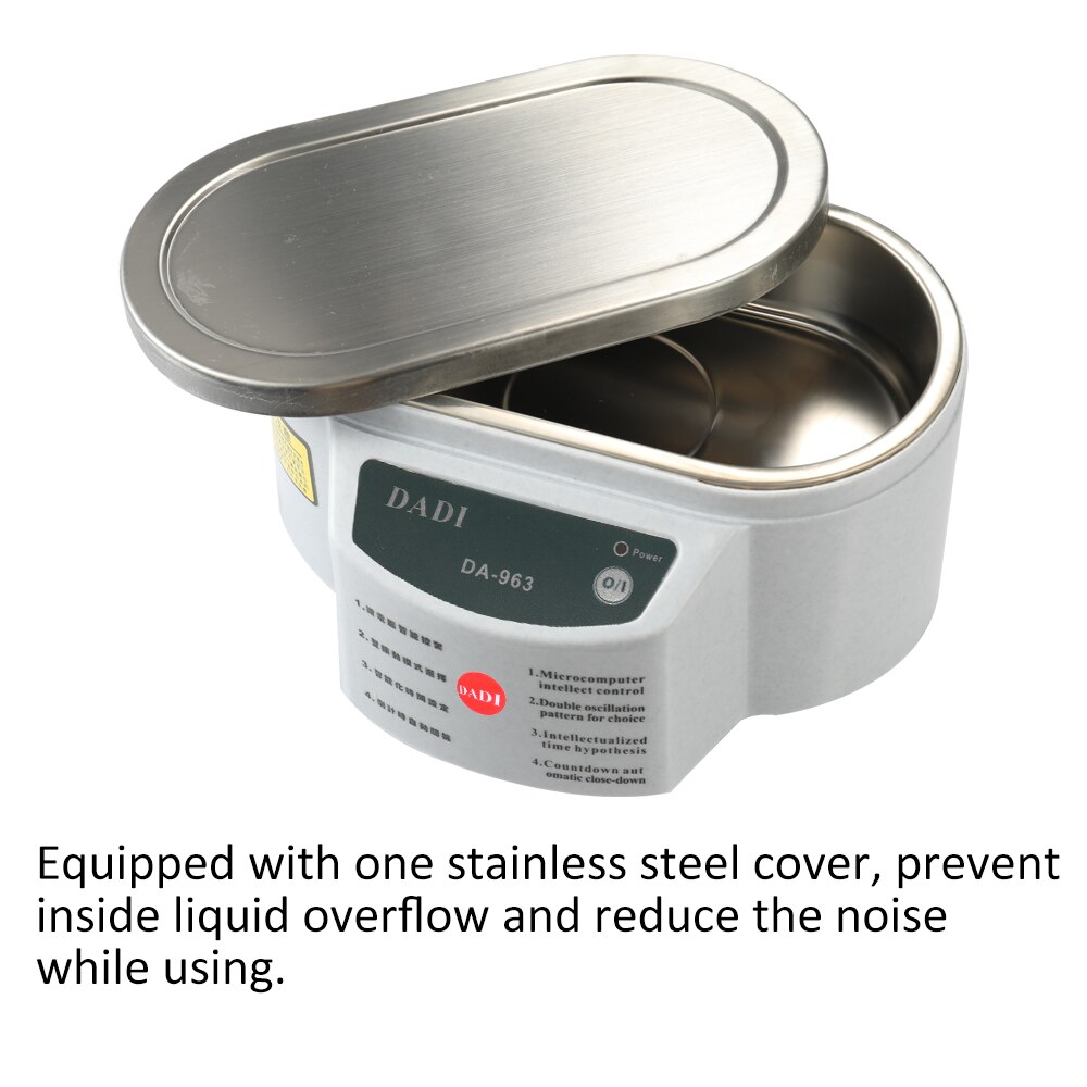 500ml Digital Ultrasonic Cleaner Ultrasonic Bath Jewelry Glasses Circuit Board Cleaning Machine Ultrasound Jewelry Cleaner