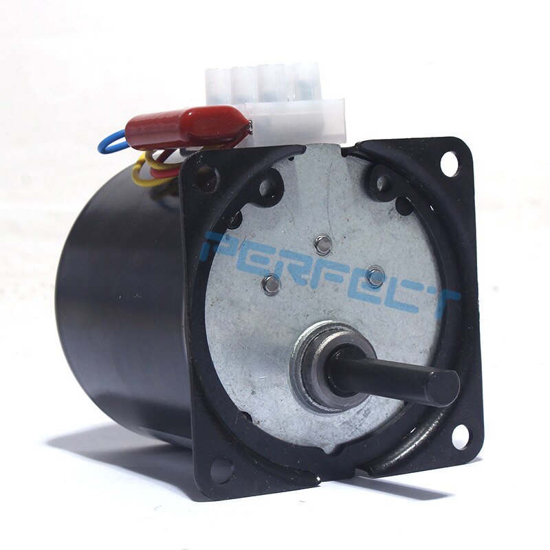 14W 60KTYZ Permanent Magnetic Synchronism Motor Eccentric shaft 7mm 220VAC 2.5RPM 5RPM 10RPM 15RPM 20RPM 30RPM 50RPM 60RPM 80R