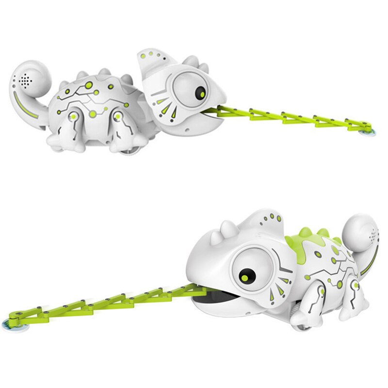 RC Chameleon Pet for Kids 2.4 G Intelligent Toy Robot For Children Kids as Birthday Funny Toys Remote Control Reptile Anima