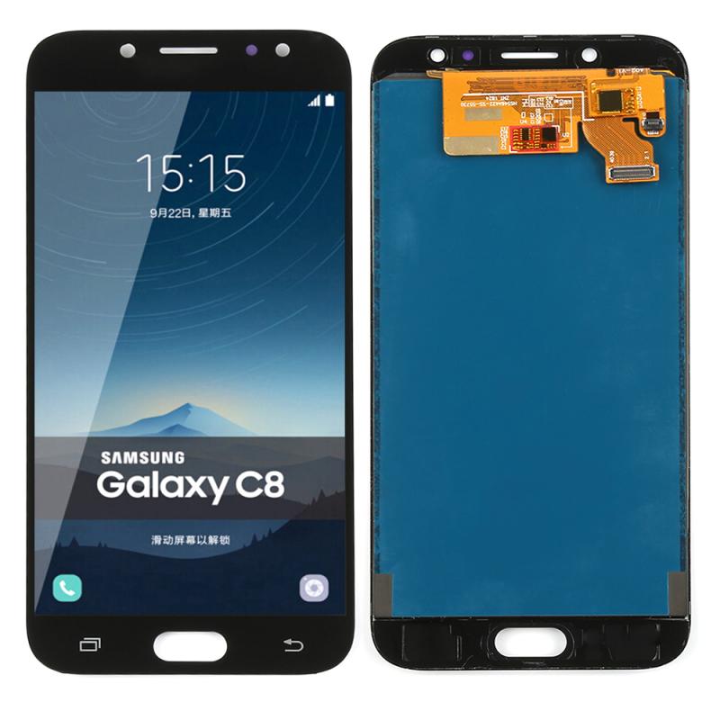 5.5" AMOLED LCD For Samsung Galaxy J730 J730F J7 Pro LCD Display Touch Screen Digitizer Assembly For Samsung J730 Display: black