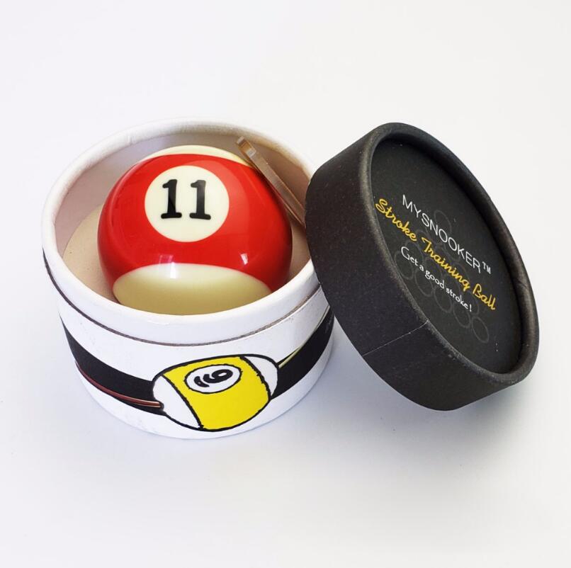 Pool Game Billiard Practice Ball Snooker Training Ball Black Eight-Bar Practice Trainer Billiard Portable