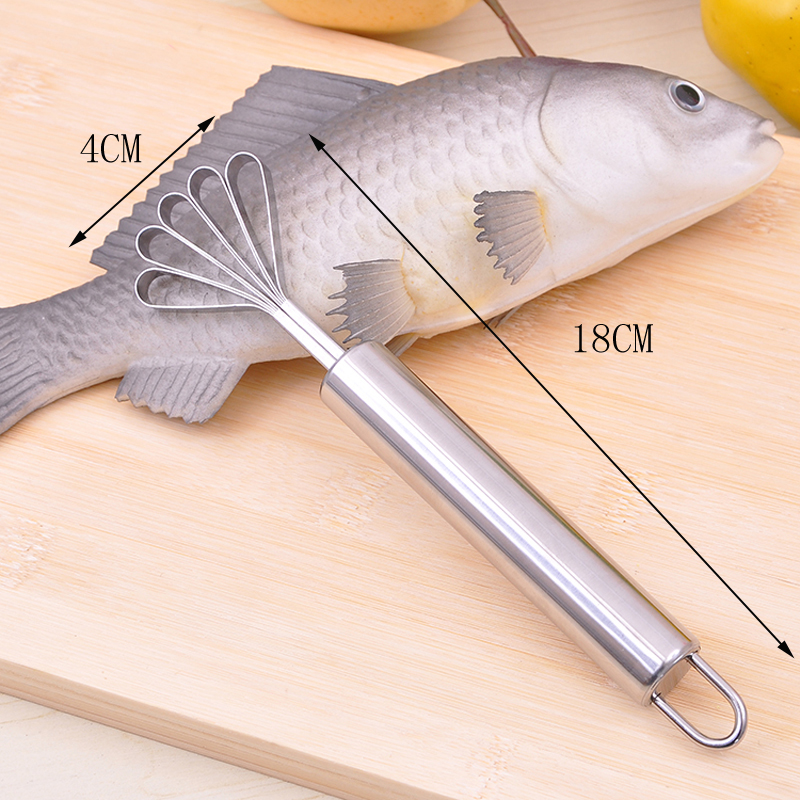 Stainless Steel Kitchen Fruit Tools Coconut Shaver Kitchen Fish Clean Scales Tools Kitchen Accessories