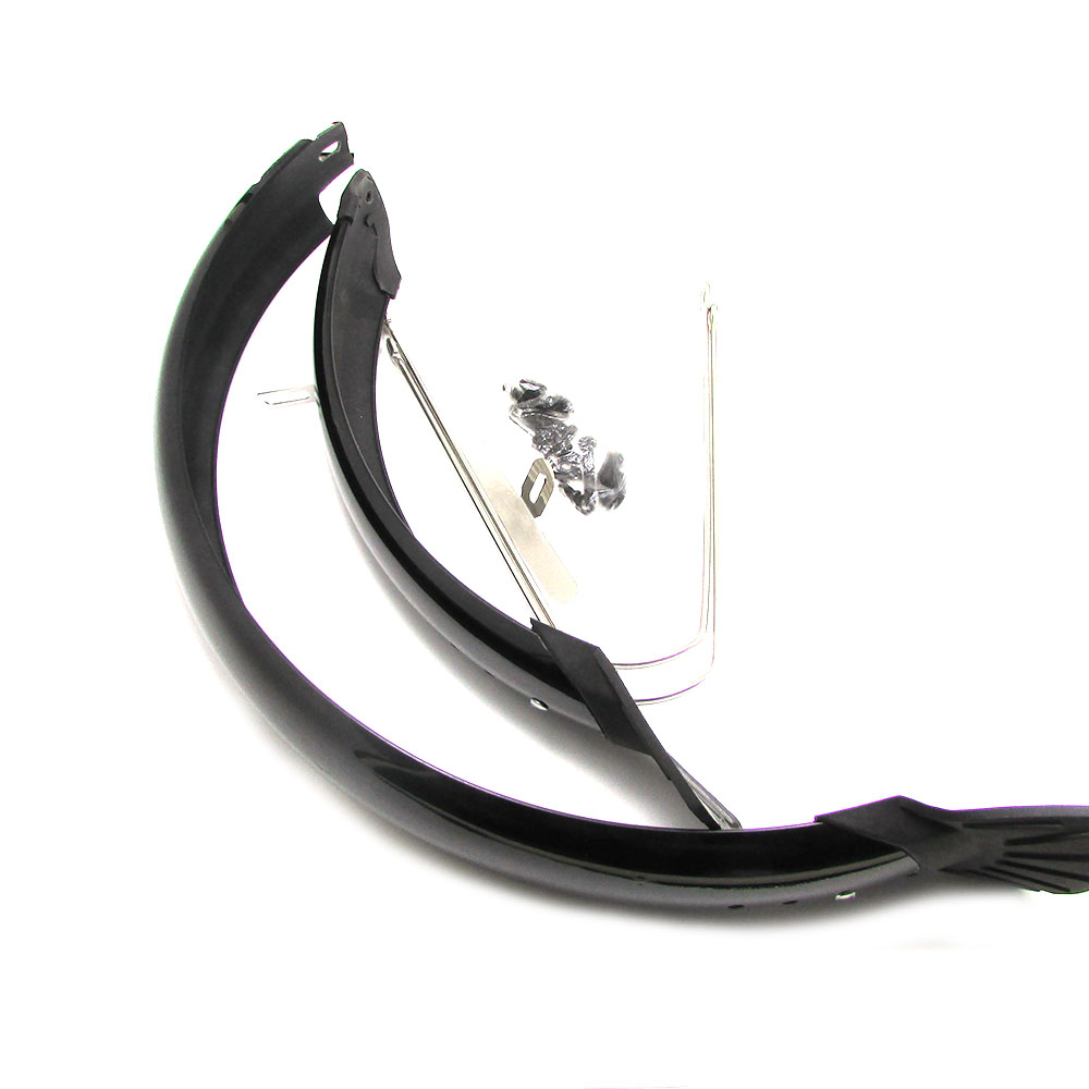 Garde-boue de vélo en plastique chromé, 16 ou 20 pouces, aile avant/arrière, accessoires de cyclisme